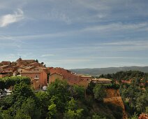 Roussillon, le village